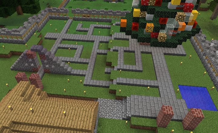 迷路的な物を作ってみた 村lv 051 17 11 29 マイクライズム