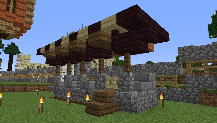 風呂付霊付き駅近物件 物件ではなく駅をリメイクすっゾ 村lv 108 18 03 18 マインクラフト Minecraft マイクライズム