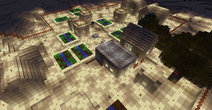 10から始める村作り 村lv 022 砂漠で見つけた村 中村 を囲うのだ 17 09 29 マイクライズム