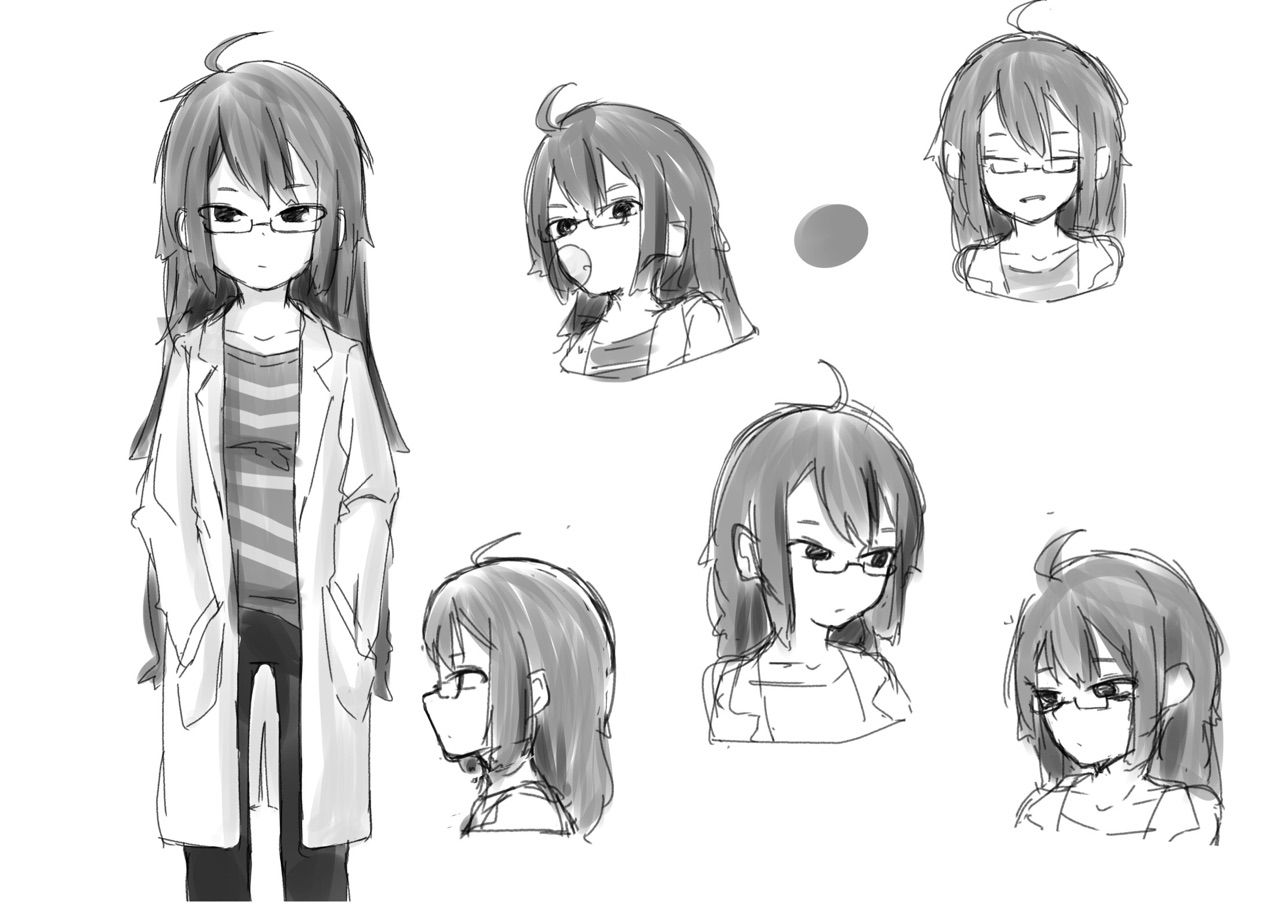 Lover 超素敵 マトイちゃんデザインイラストその３ Mgc ゲーム自作ブログ