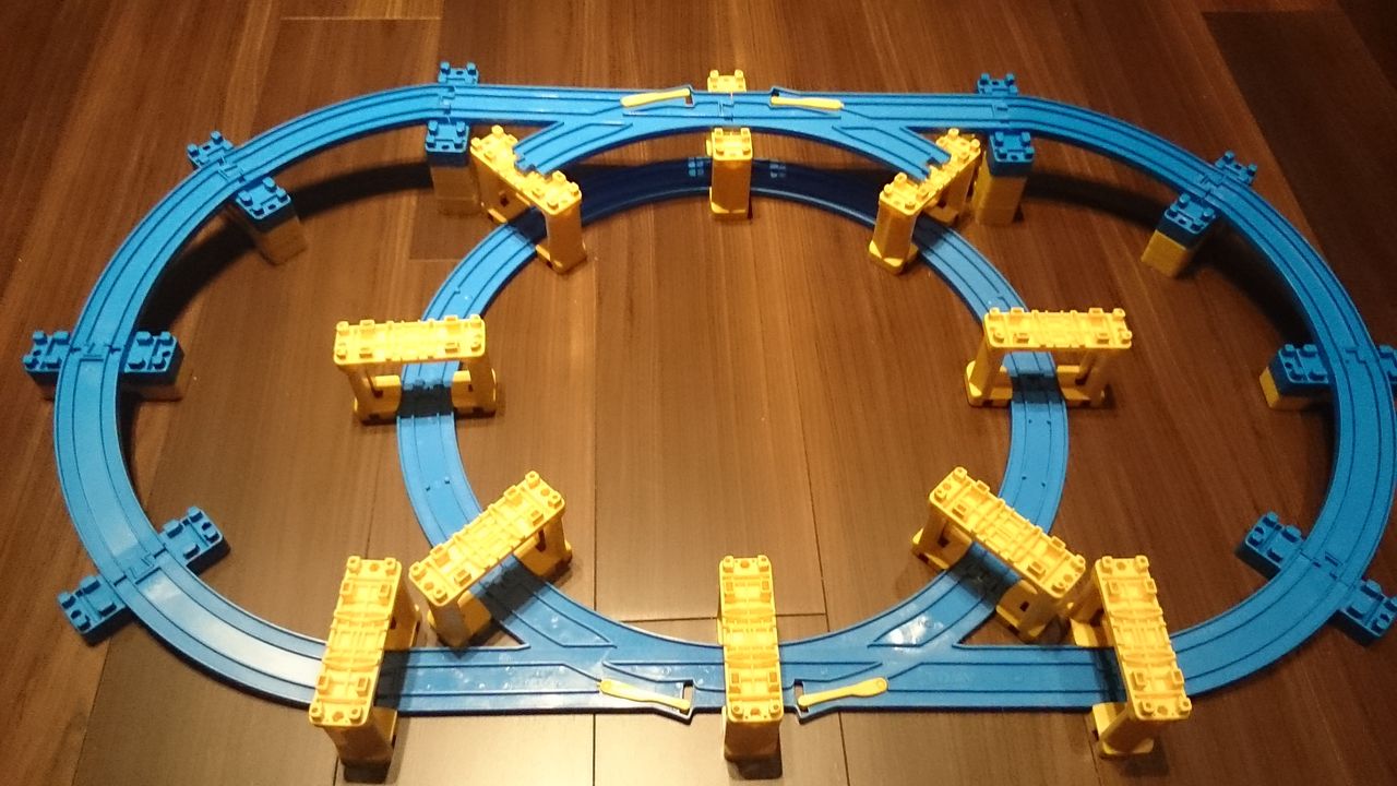 プラレールレイアウト No 048 プラレール深夜便