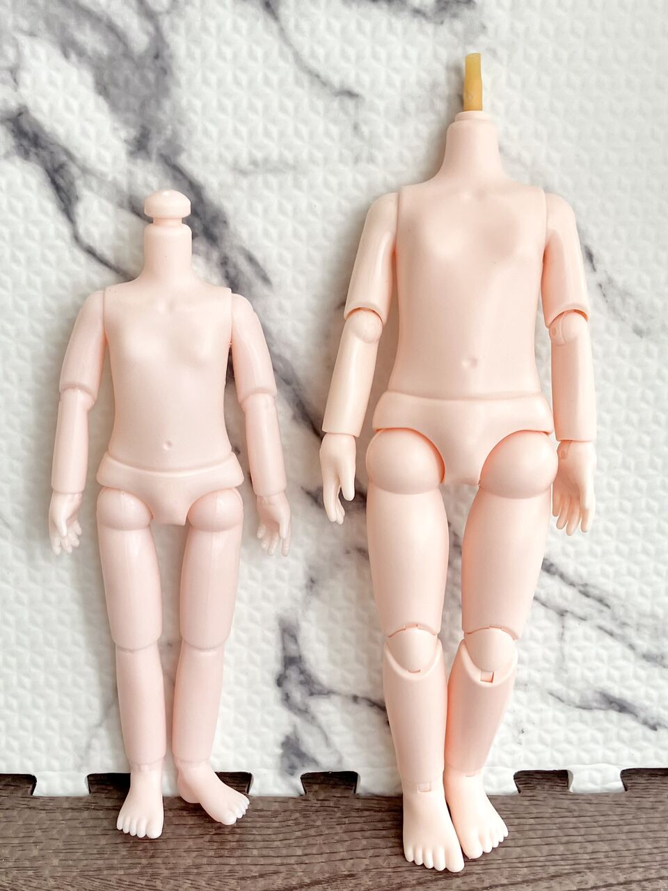 2025 セリア ドールボディ 15cm