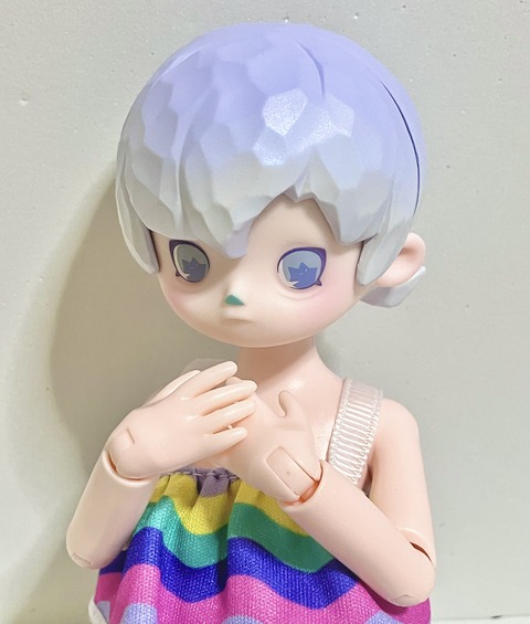 19cmセリアドールボディを購入しました。 : みどり色のぶた