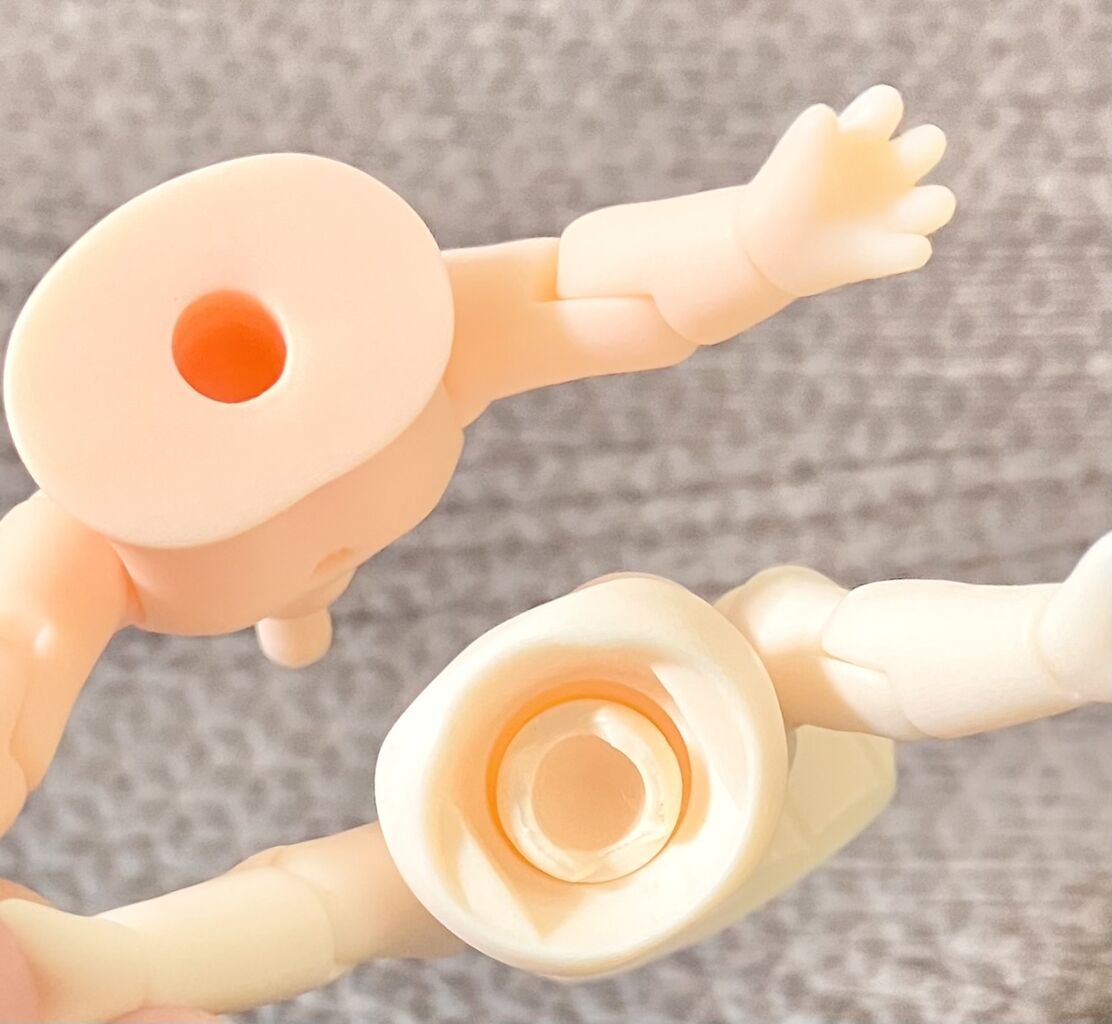 ねんどろいどどーる 人魚セット : みどり色のぶた