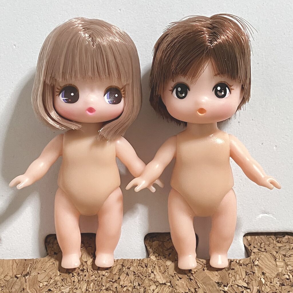ぷちリカちゃん : みどり色のぶた