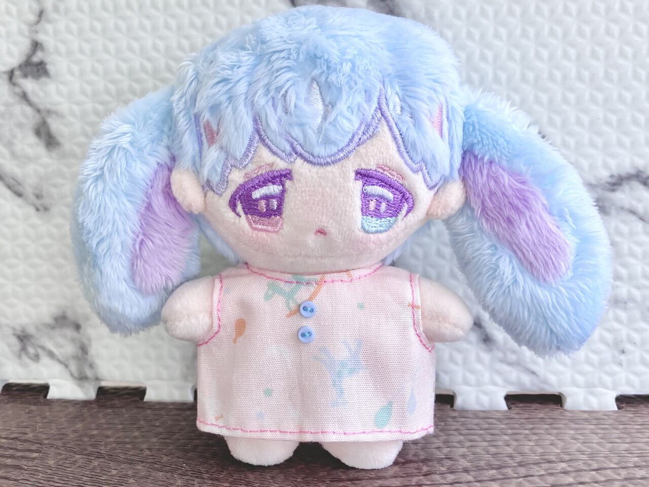 ぬいぐるみの服を作りました。 : みどり色のぶた