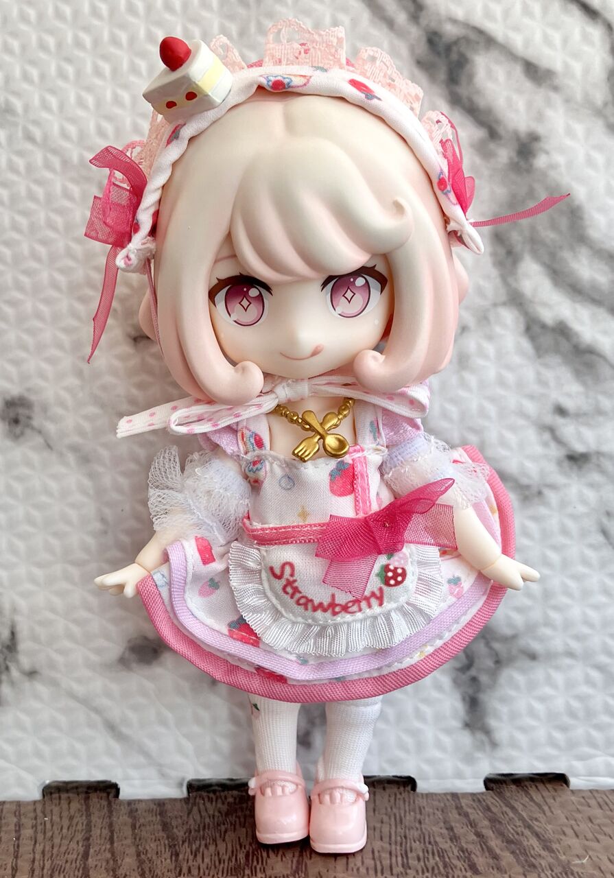 ねんどろいどどーるビアンカ 開封しました。 : みどり色のぶた
