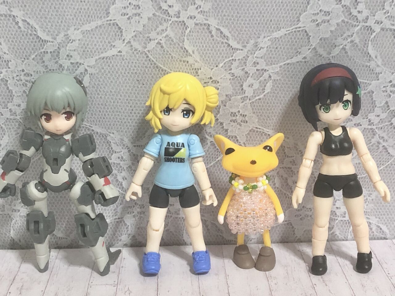 ガシャポンクエスト キャラエディットセレクション 組み立てまし