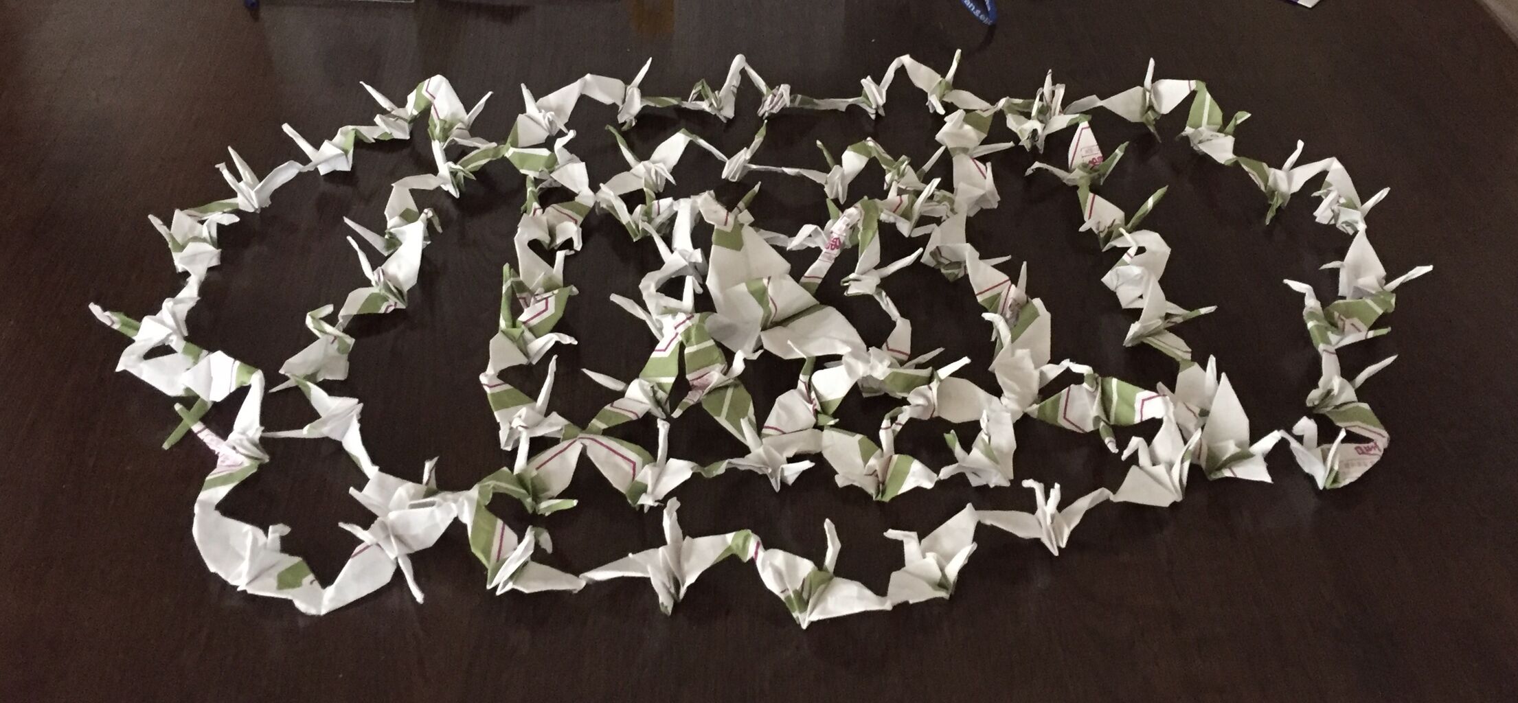 繋がった77羽の千羽鶴 私の読書日記