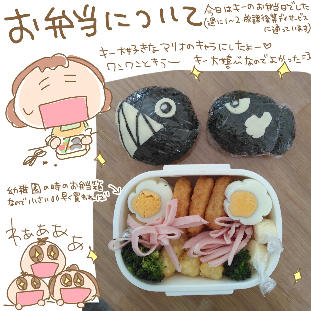 お弁当について みつご日和