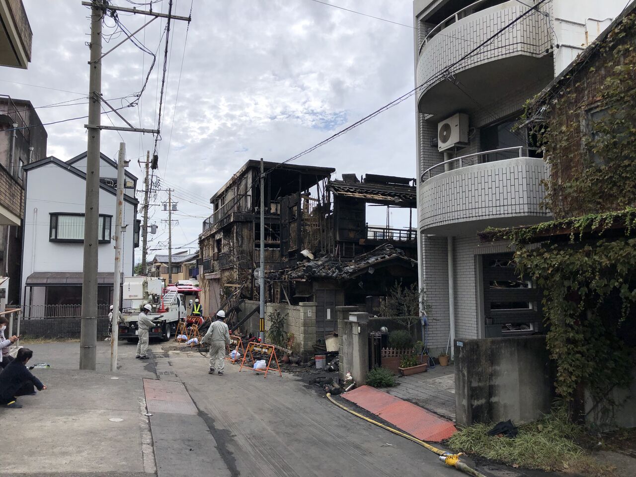 井筒湯,火災跡,伊勢