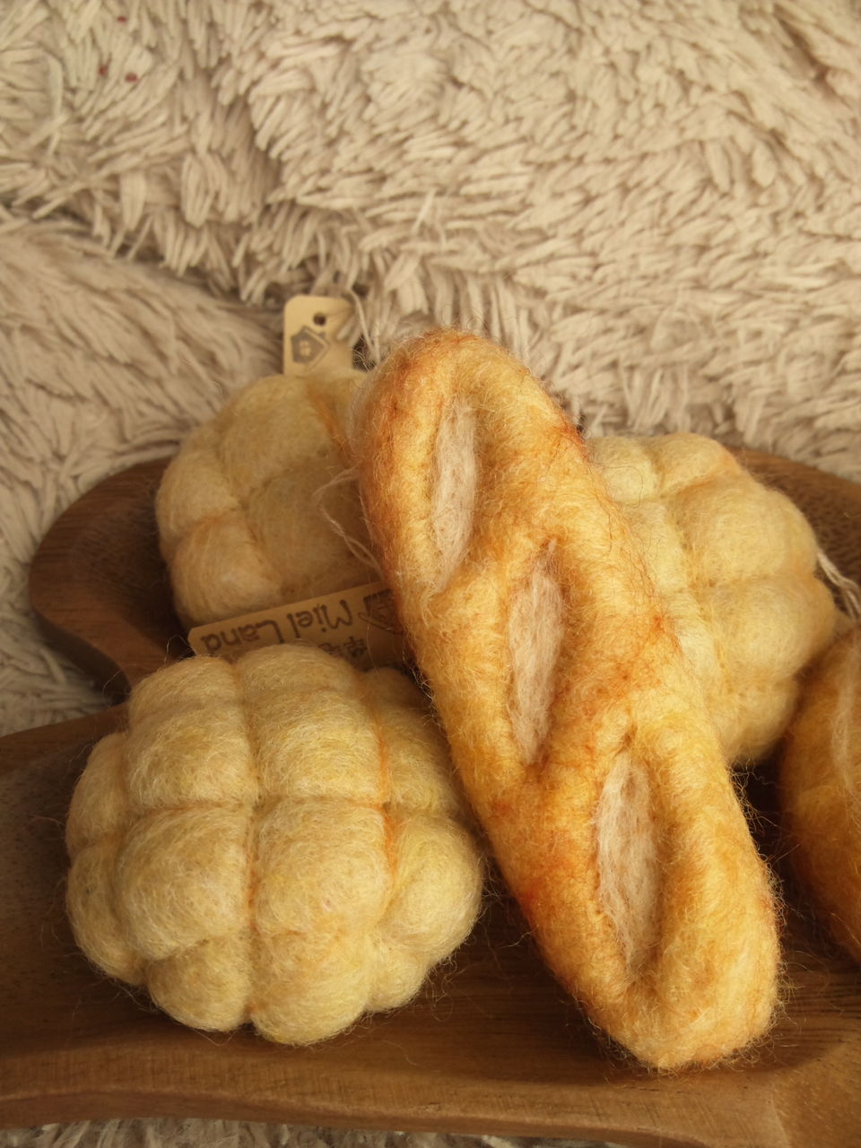 食べ物シリーズ 羊毛フェルト Miel Land