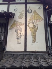 ２階の壁の絵！