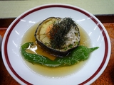 加茂茄子と万願寺の煎り出し