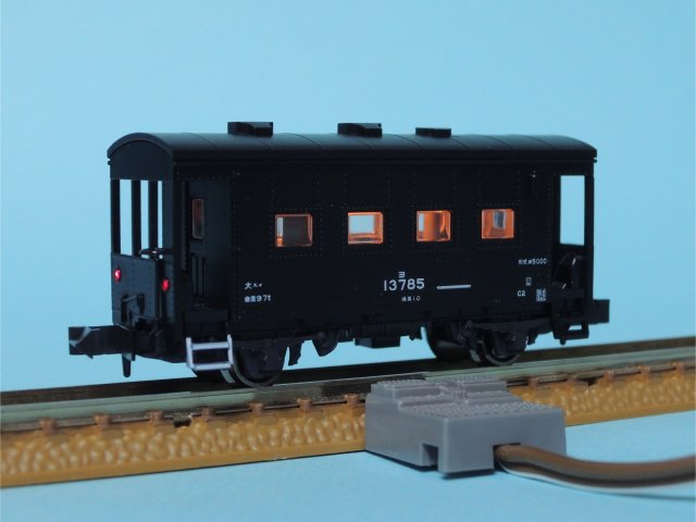 KATO ヨ5000に室内灯取り付け : みっふぃのブログ