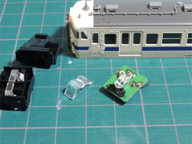 TOMIX 415系常磐線 ヘッドライトLED化 : みっふぃのブログ