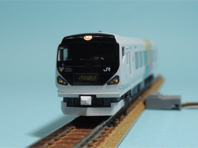 KATO E257系あずさ・かいじを弄る！ ライト加工 10-434