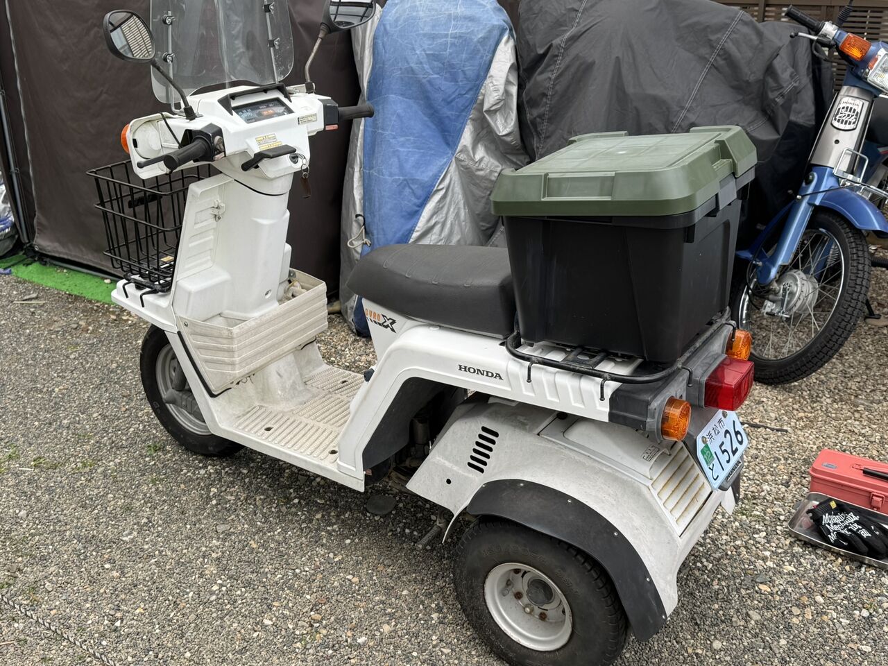 ジャイロX整備録：現状確認 : 歪2013