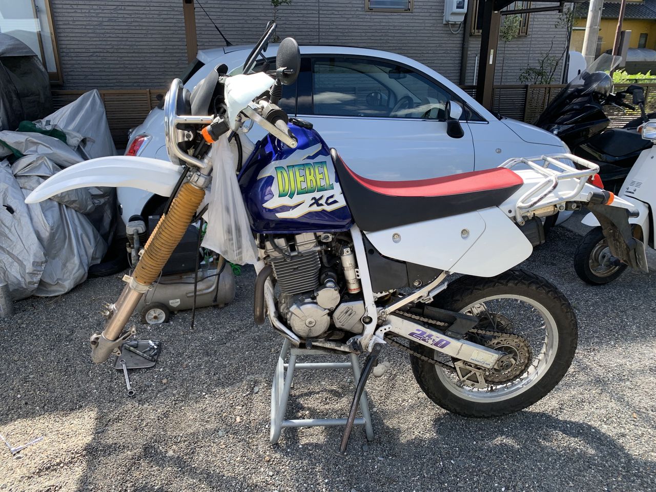 売切り特価 コーケン RMX250S ラリー591アルミキャリア カラー