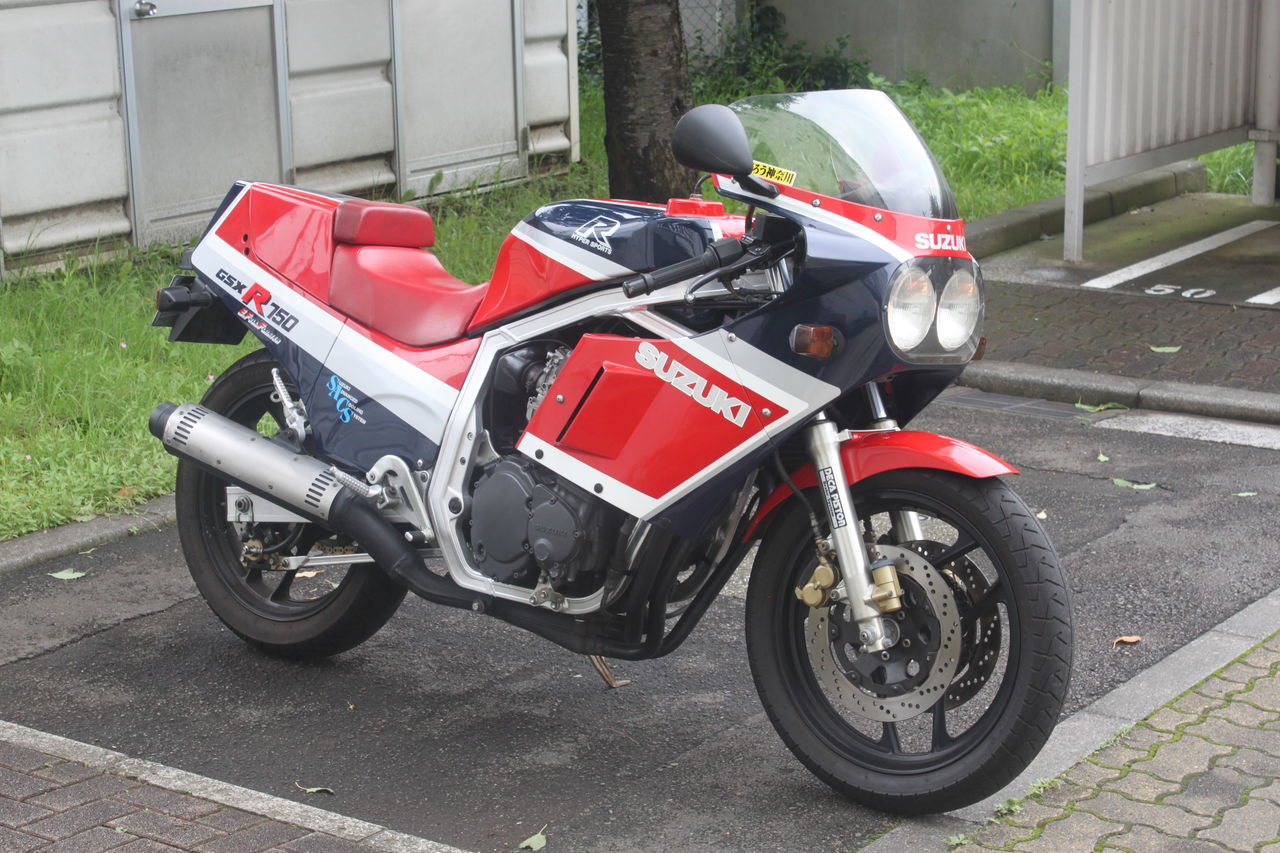 433【F】☆アンダーカウル GSX-R750 GR71F 始動動画有☆スズキ GR71
