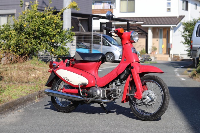 実働車・整備済み】リトルカブ カブラ仕様 赤