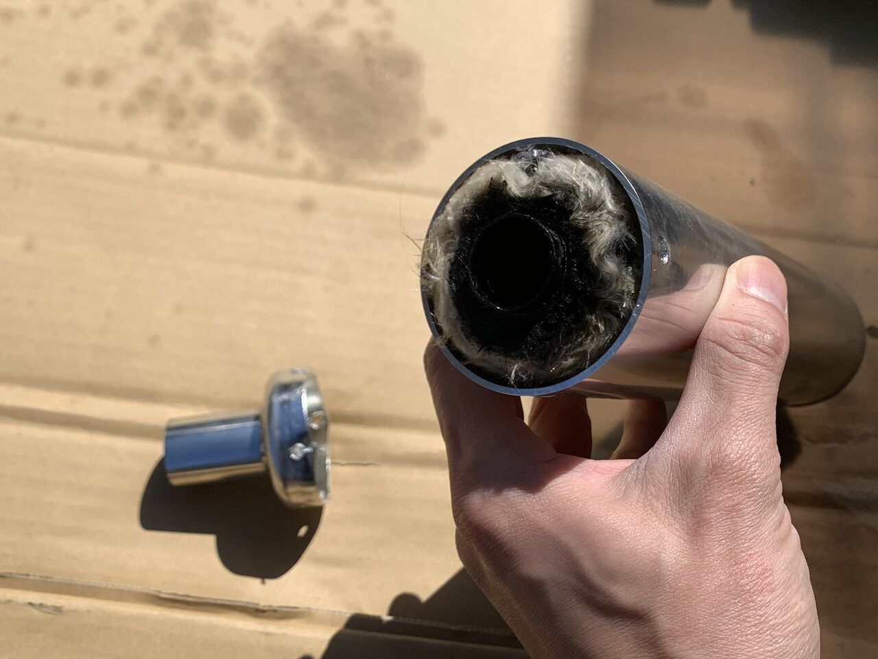 チャンバーのグラスウールを交換 : 歪2013