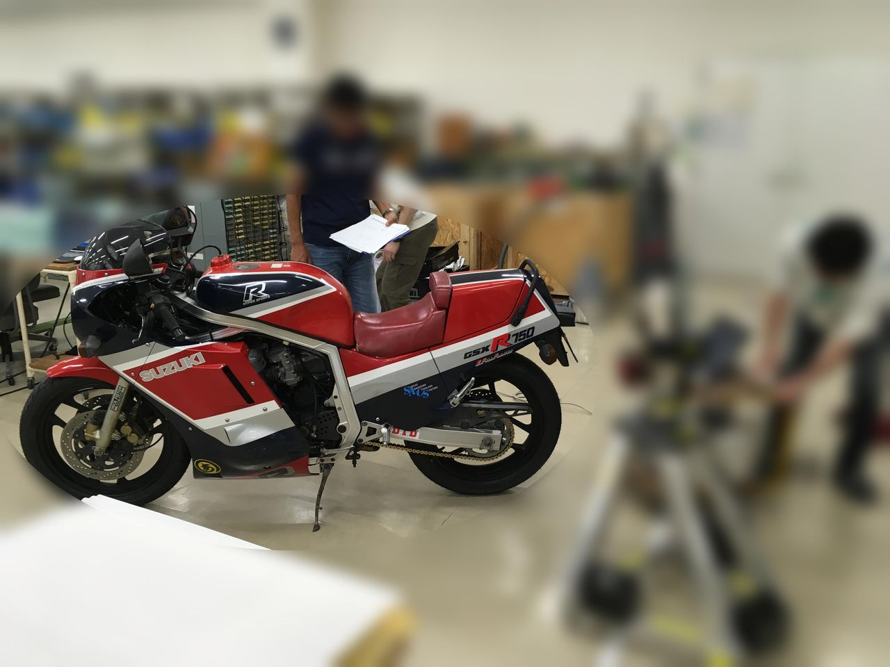 ハセガワ GSX-R750発売記念！取材の裏側 : 歪2013