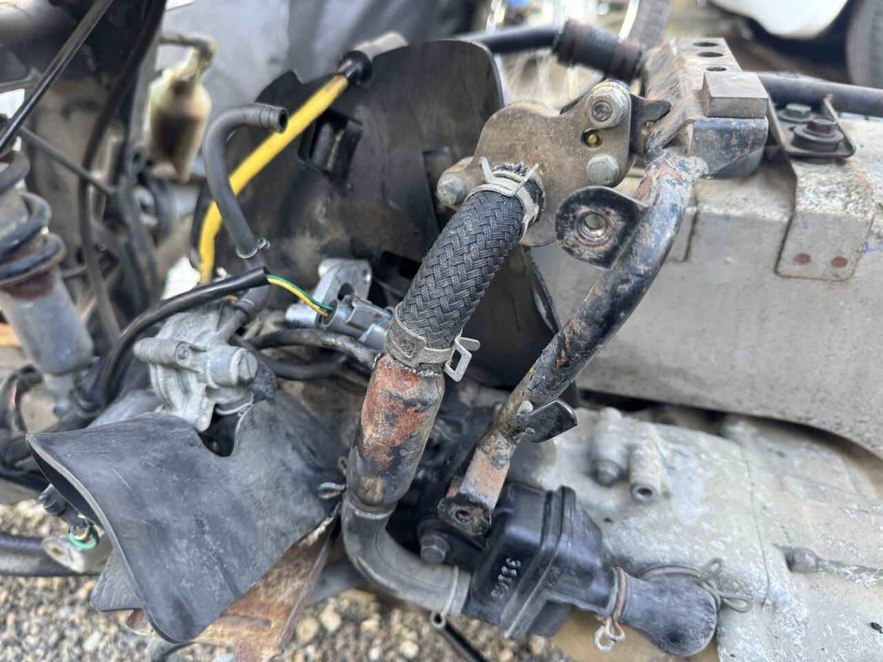 ジャイロX整備録：エンジン周り : 歪2013