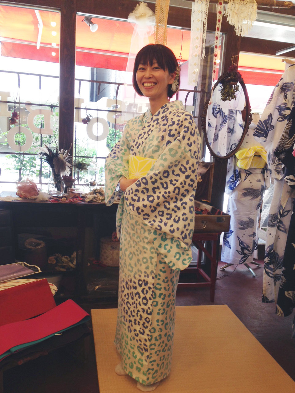 新柄浴衣『うみのなか』『サマーレオパード』入荷しました！ : ばら