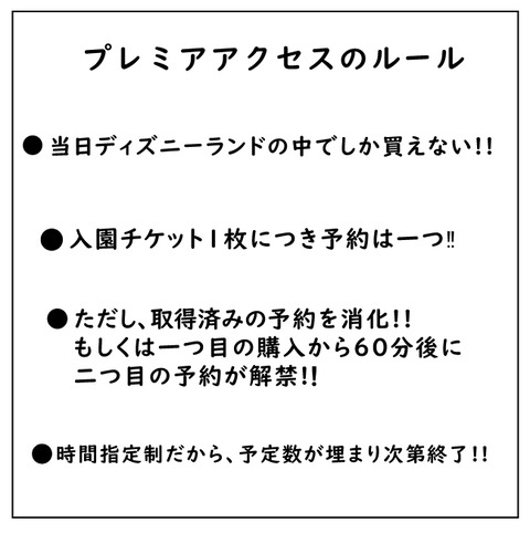 ディズニーランド⑥プレミアアクセス6