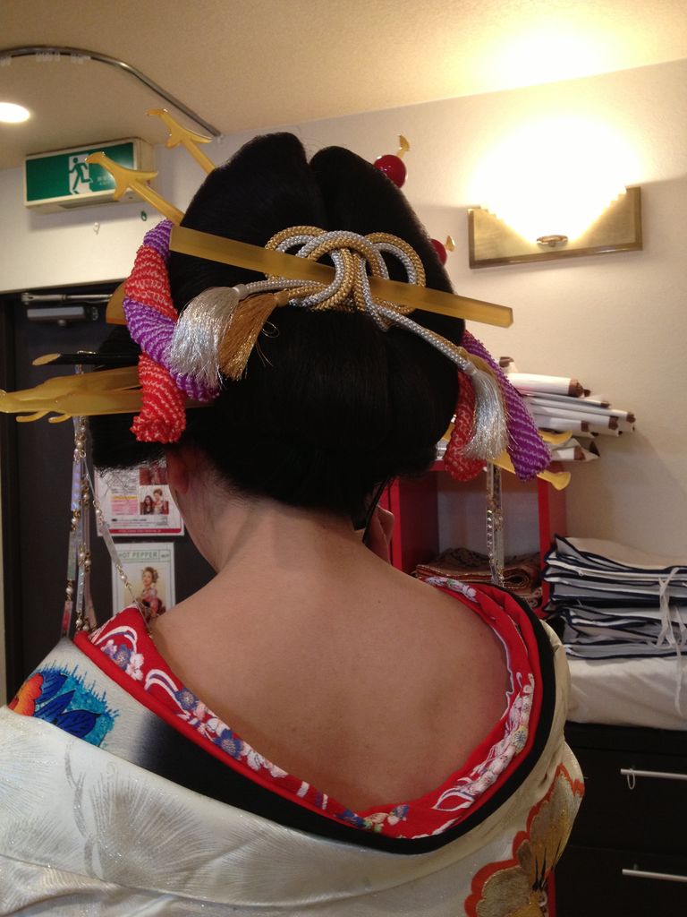 ３ ２花魁着付 神戸市内出張着付 きもの教室 栗田京子きもの教室