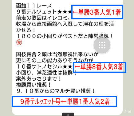 函館11RクイーンS