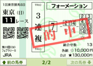 第３３回フェブラリーＳ