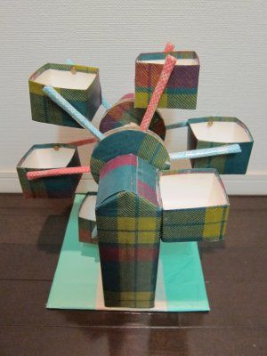 いろっち観覧車を作ってみた おかあさん つくって いろっち観覧車を作ってみた おかあさん つくって