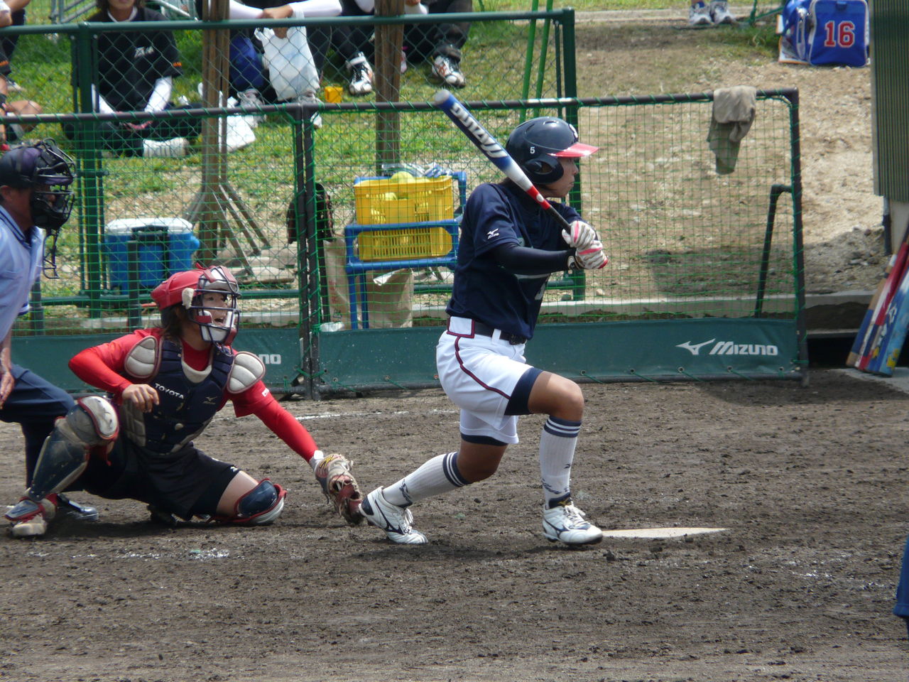 皆様からの観戦レポ リーグ交流研修試合 トヨタ自動車vs日立ソフトウェア Softball Info ソフトボールインフォ
