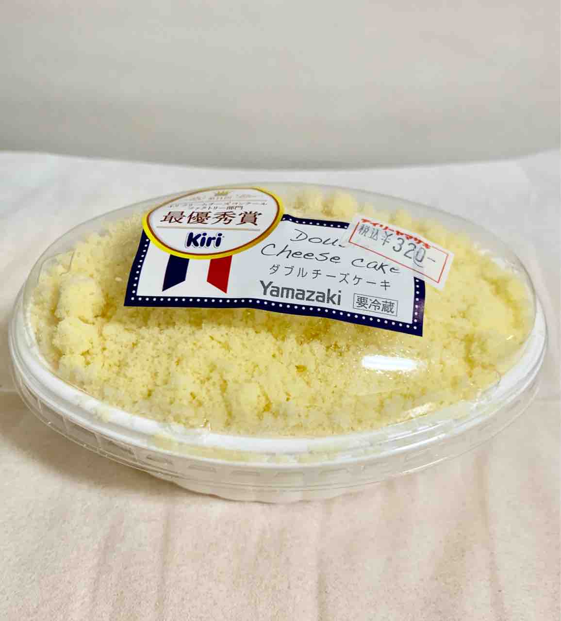 デイリーヤマザキ 最優秀賞 ダブルチーズケーキ Kiri クリームチーズ使用 Mihopinkのblog