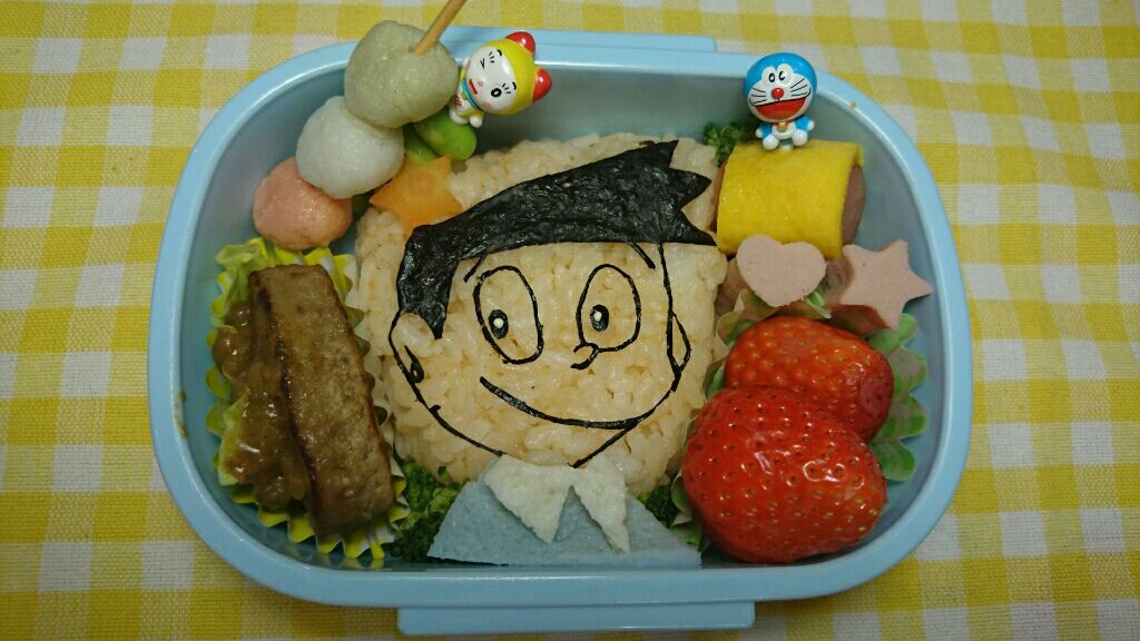 キャラ弁 ドラえもん スネ夫 Leialoha キャラ弁 ときどきhawaii キャラ弁 ドラえもん スネ夫 Leialoha キャラ弁 ときどきhawaii