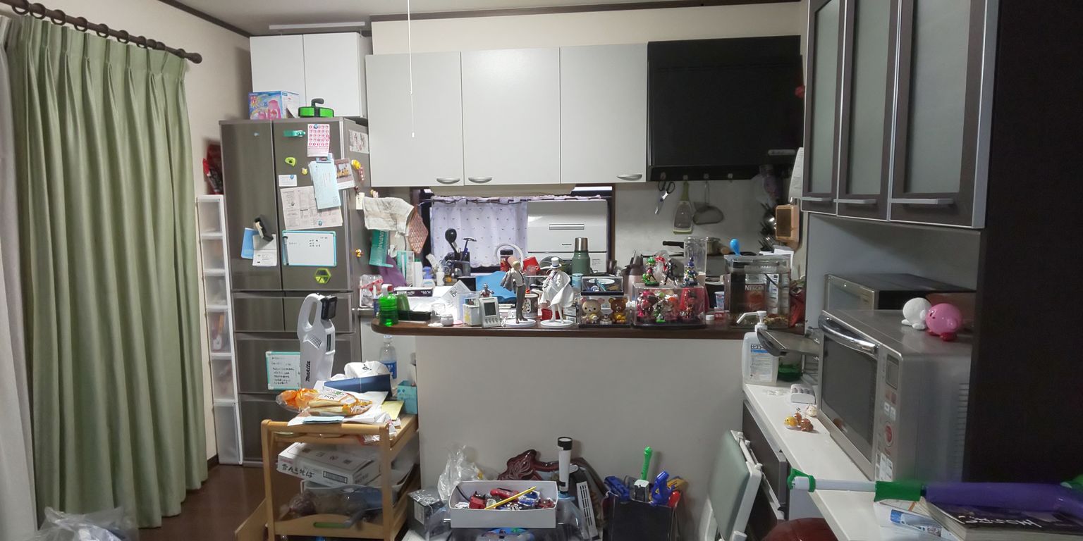 0448台所のカウンター上を整理する 1 整理収納アドバイザー アラフィフみーさんが行く 0448台所のカウンター上を整理する 1 整理収納アドバイザー アラフィフみーさんが行く