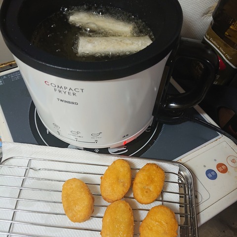 揚げ物ドキドキ