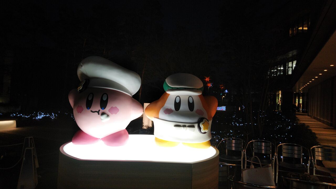 スカイツリーの真下にいるカービィ 常設化カービィカフェのログ みーぞうの気まぐれブログｈｙｐｅｒ