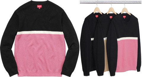 Split-Pique-Crewneck