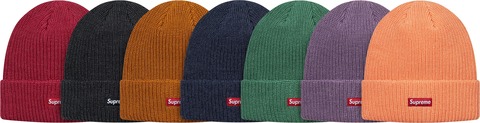 Supreme-Heather-Loose-Gauge-Beanie