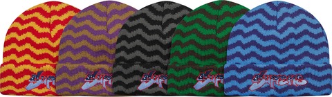 Supreme-Zig-Zag-Stripe-Beanie