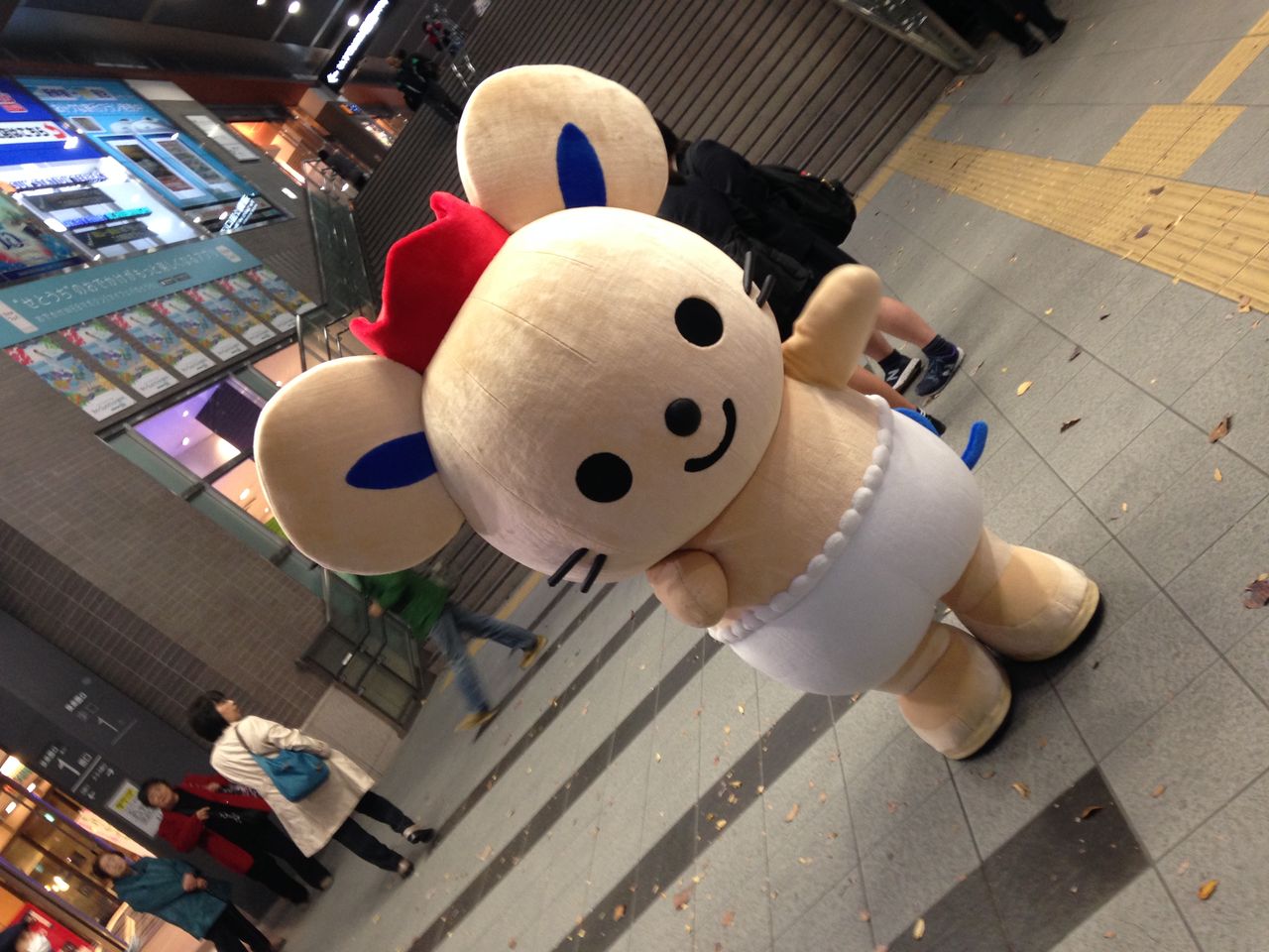 偶然出会ったゆるキャラグランプリ３位のチュッピー 富山のミカエル日記
