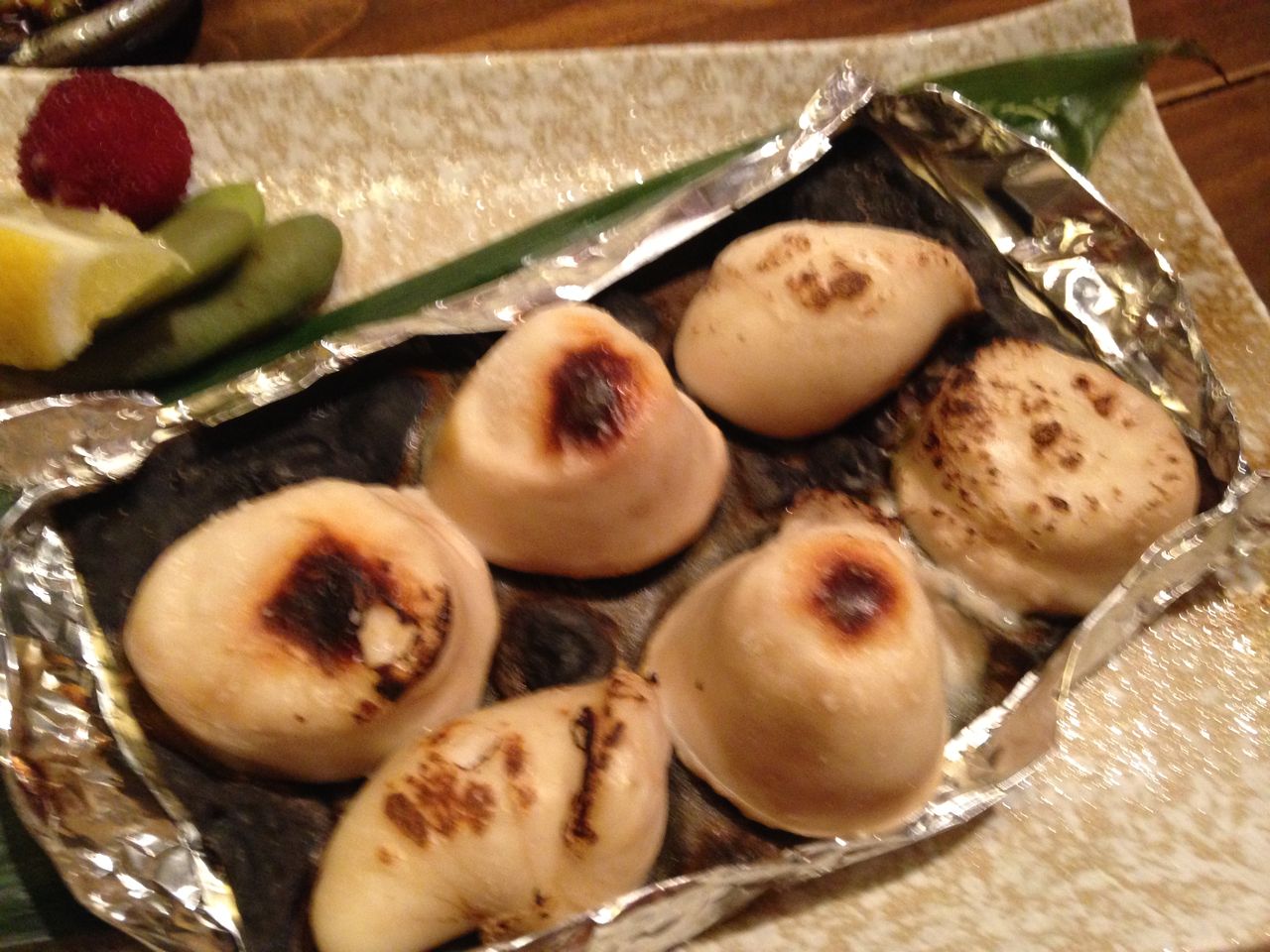 浜とみで白子の昆布焼きと焼き鯖棒寿司 富山のミカエル日記 浜とみで白子の昆布焼きと焼き鯖棒寿司 富山のミカエル日記