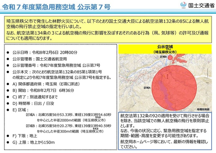 埼玉県秩父市 公示第7号