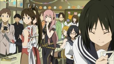 氷菓 第16話 最後の標的 月鏡楼 アニメブログ別館