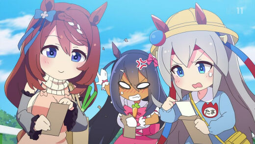 うまよん 第12話 本日のメインレース 金船障害 Gi 月鏡楼 アニメブログ別館