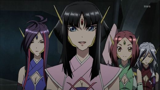 クロスアンジュ 第23話 ゆがむ世界 月鏡楼 アニメブログ別館