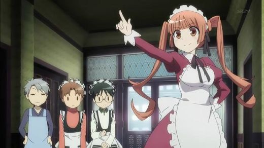 少年メイド 第８話 来年を言えば鬼が笑う 月鏡楼 アニメブログ別館
